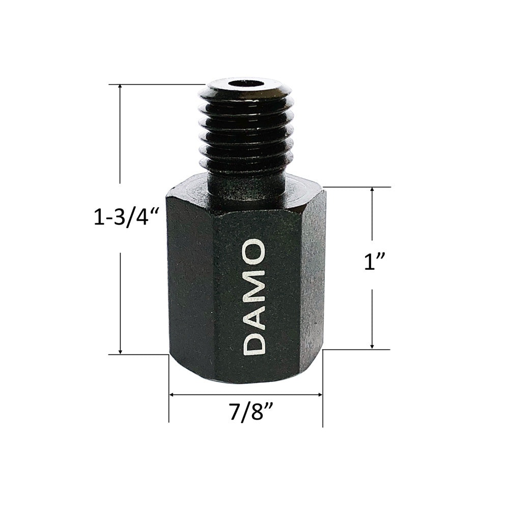 Adapter 5/8"-11 Female to M14 Male