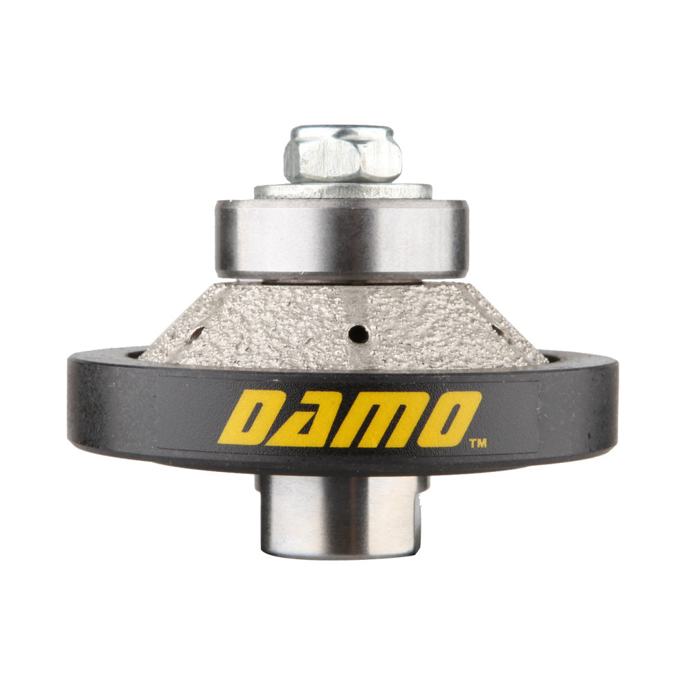 Bevel Diamond Hand Profile Wheel, Hand Profiler, Router Bit, 5/8-11 Thread, for Granite, Concrete, Marble, and Countertop Edge