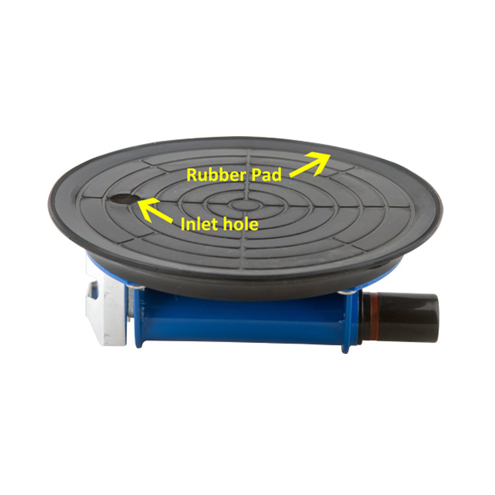 8" Vacuum Suction Cup for Glass & Granite Lifting,Heavy Duty Glass Lifter with metal Handle,Suction Cups with Hand Pump, with Free Case