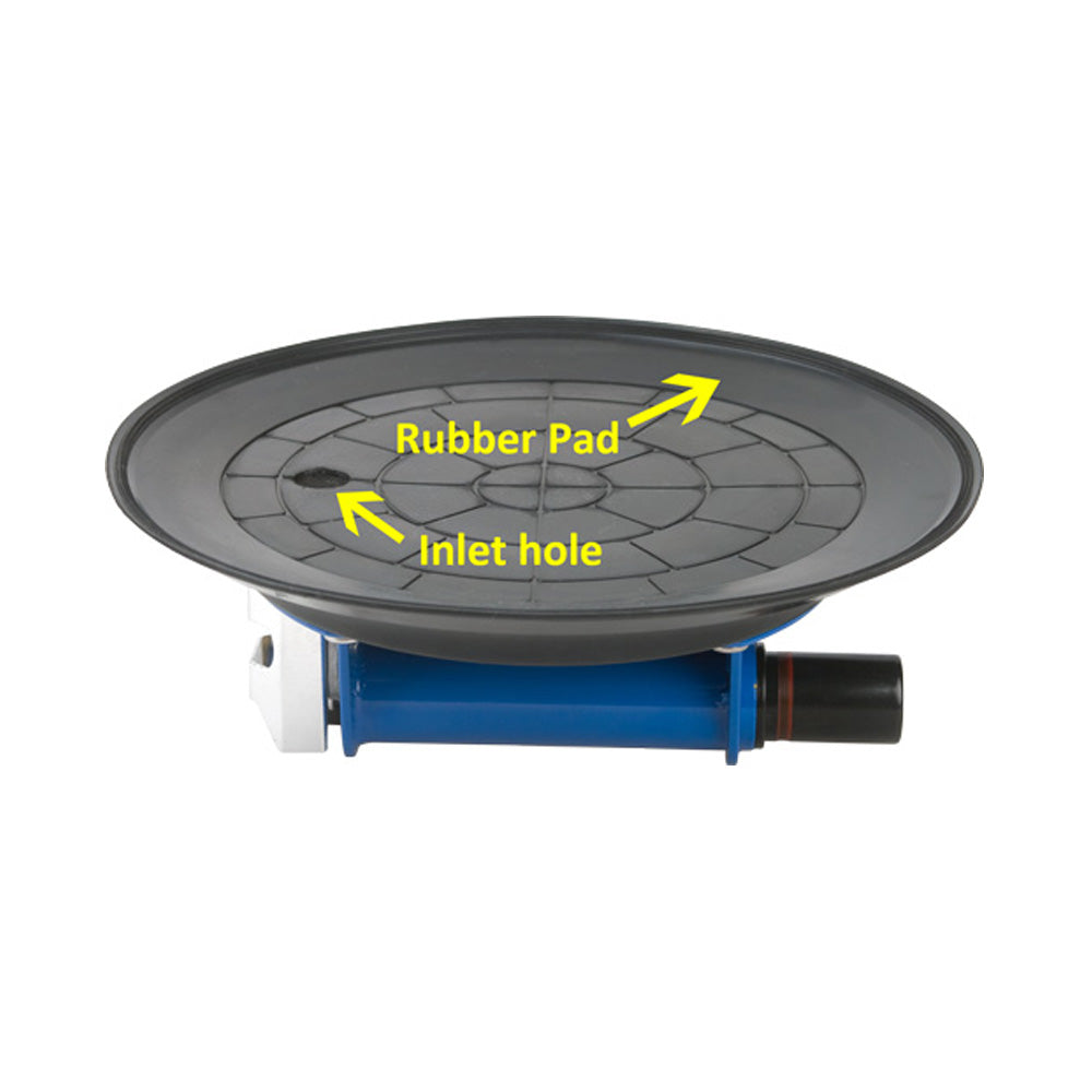 10" Vacuum Suction Cup for Glass & Granite Lifting,Heavy Duty Glass Lifter with metal Handle,Suction Cups with Hand Pump, with Free Case