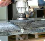 Ogee Diamond Hand Profile Wheel, Hand Profiler, Router Bit, 5/8-11 Thread, for Granite, Concrete, Marble, and Countertop Edge