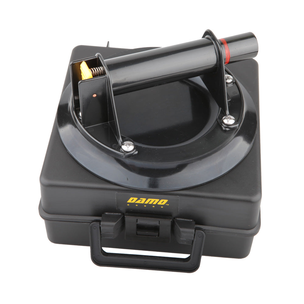 8" Vacuum Suction Cup for Glass & Granite Lifting,Heavy Duty Glass Lifter, Suction Cups with Hand Pump,with Free Case