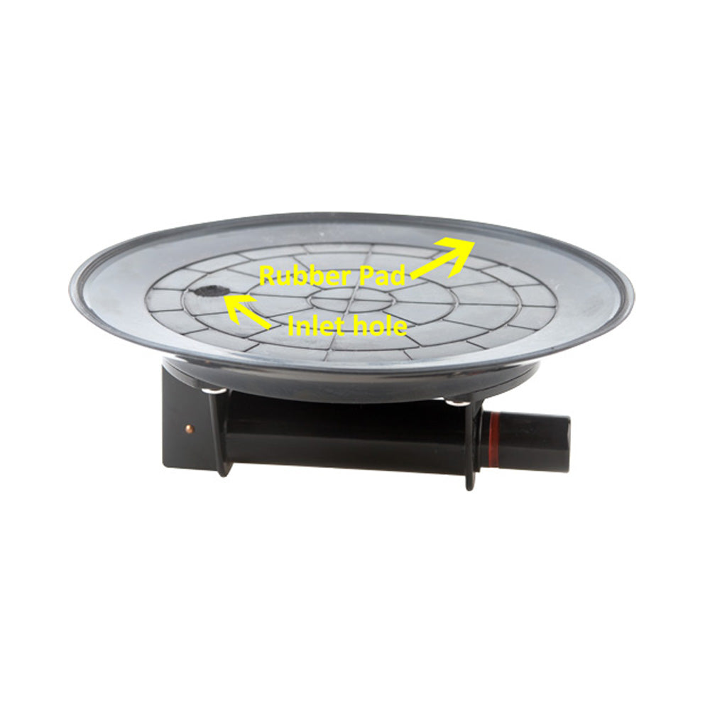 10" Vacuum Suction Cup for Glass & Granite Lifting,Heavy Duty Glass Lifter, Suction Cups with Hand Pump,with Free Case