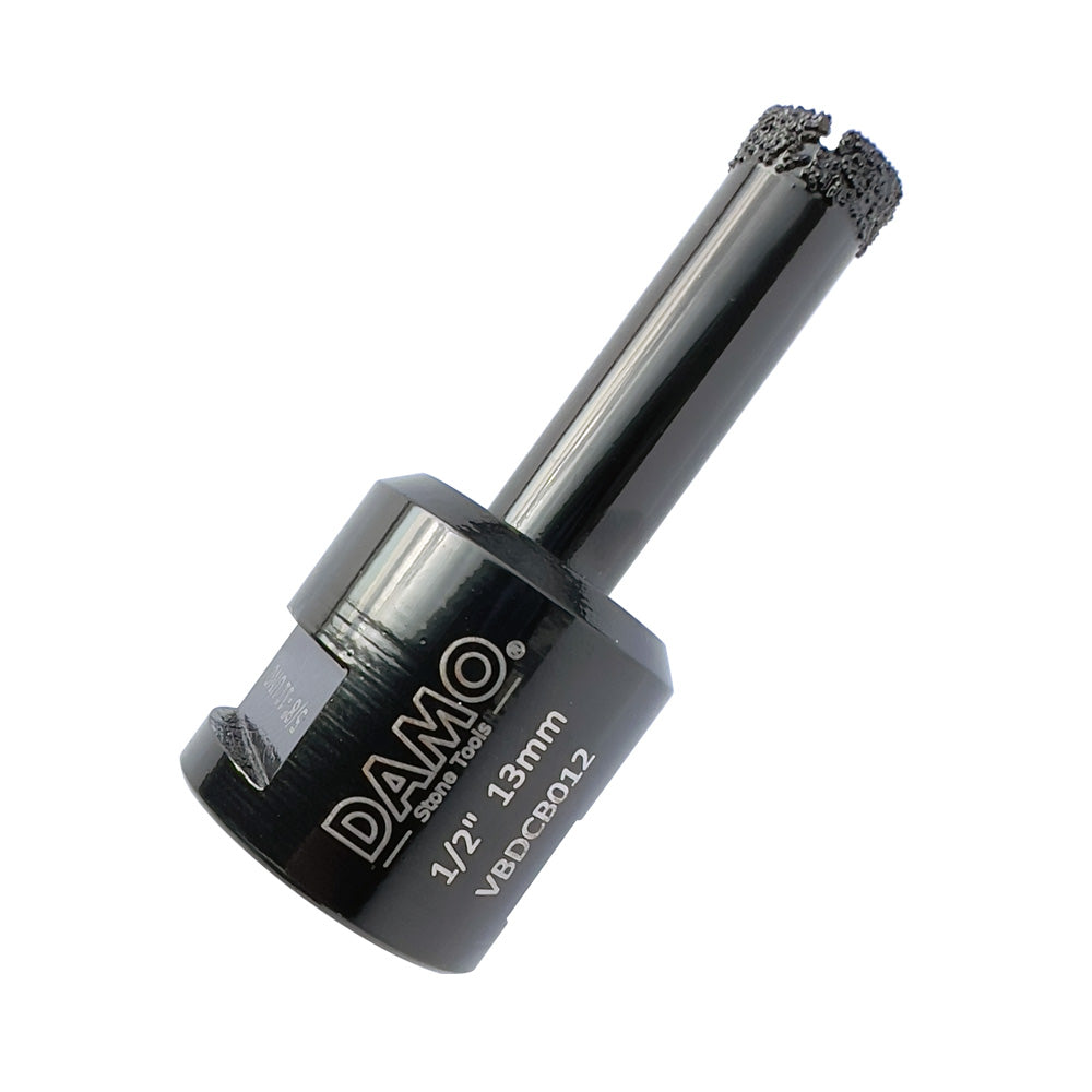 Diamond Core Drill Bit for Porcelain, Ceramic, Tile, Quartzite, Granite, Marble, Stone & Brick, Hole Saw